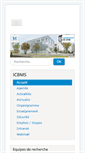 Mobile Screenshot of icbms.fr